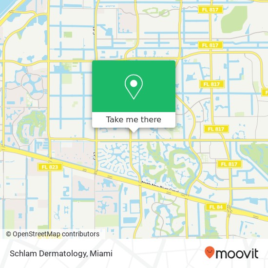 Mapa de Schlam Dermatology