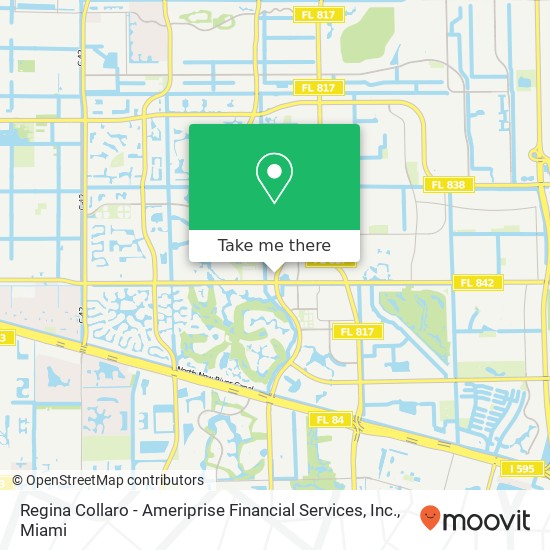 Regina Collaro - Ameriprise Financial Services, Inc. map