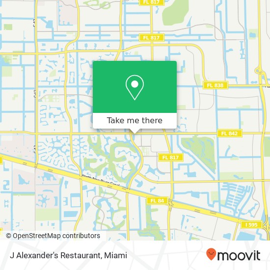 J Alexander's Restaurant map