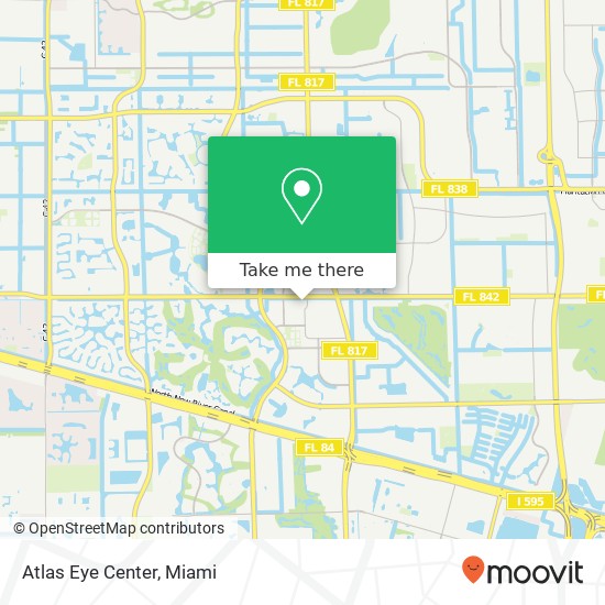 Atlas Eye Center map