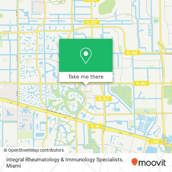 Mapa de integral Rheumatology & Immunology Specialists