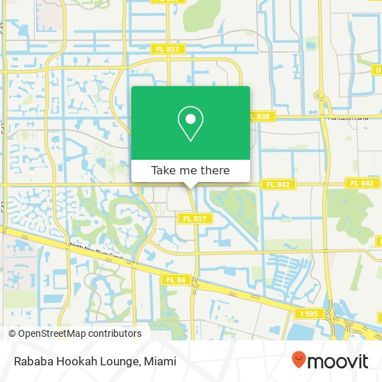 Rababa Hookah Lounge map