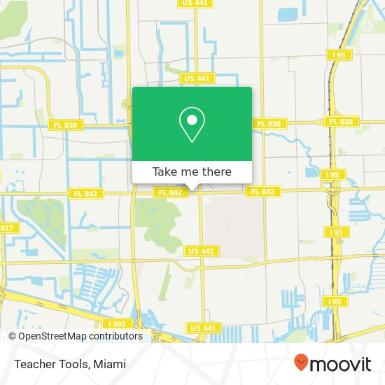 Teacher Tools map