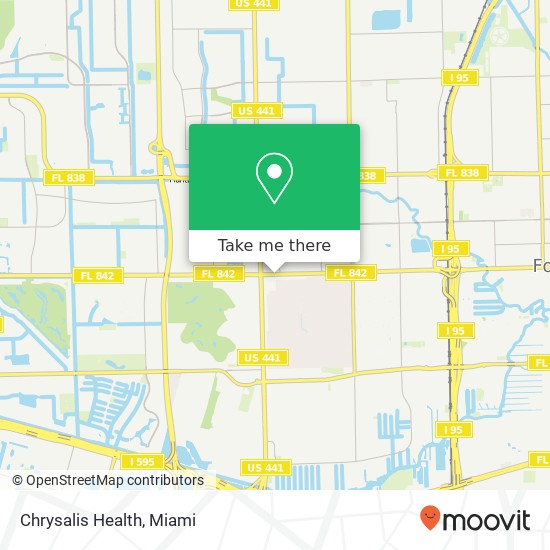 Chrysalis Health map