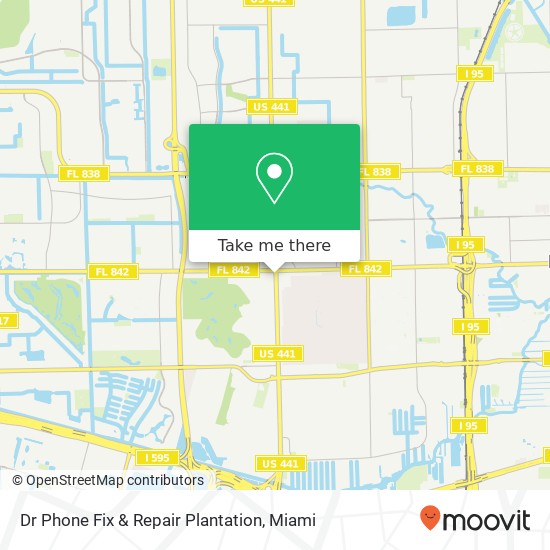 Dr Phone Fix & Repair Plantation map