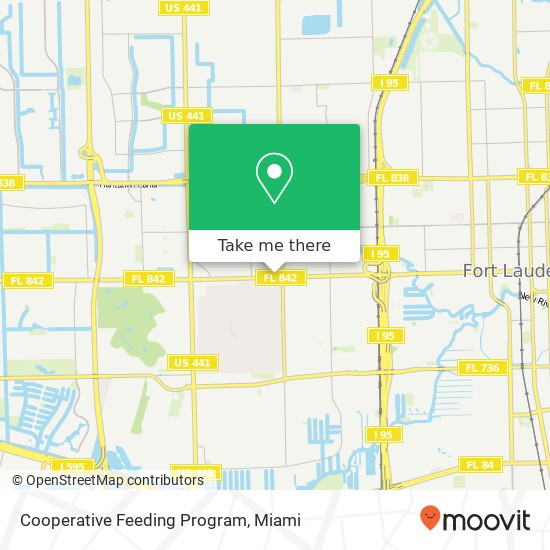 Mapa de Cooperative Feeding Program