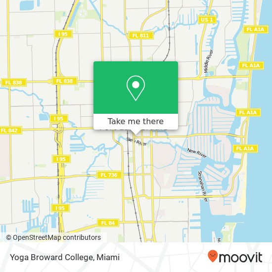 Mapa de Yoga Broward College