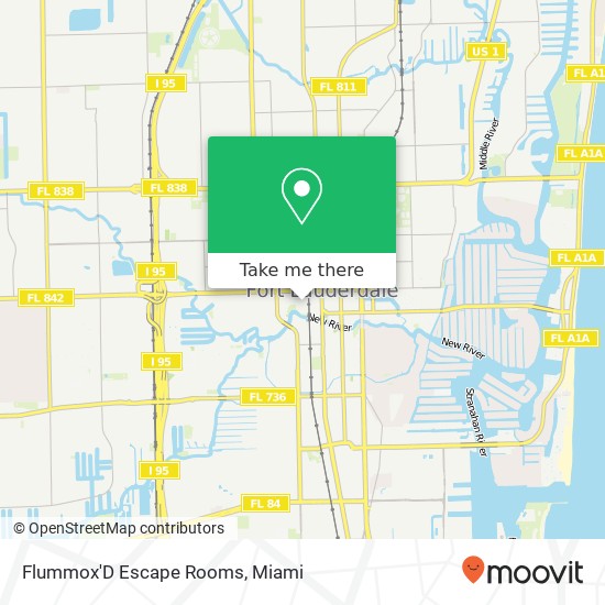 Flummox'D Escape Rooms map