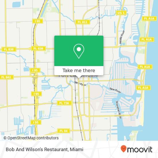 Bob And Wilson's Restaurant map