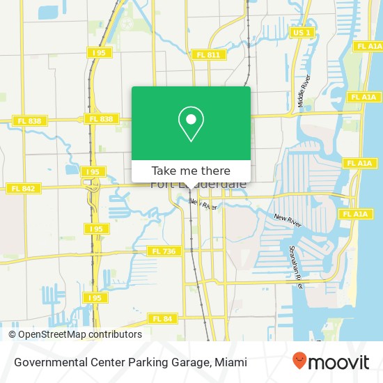 Governmental Center Parking Garage map