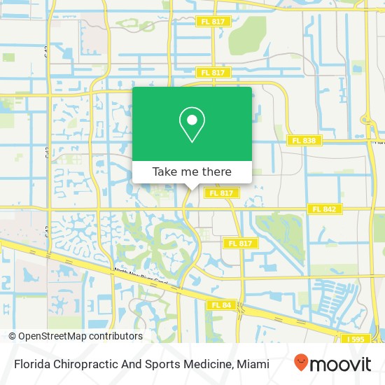 Florida Chiropractic And Sports Medicine map