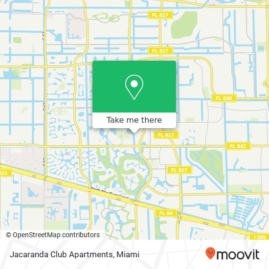 Mapa de Jacaranda Club Apartments