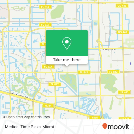 Medical Time Plaza map