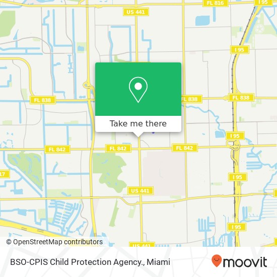 BSO-CPIS Child Protection Agency. map