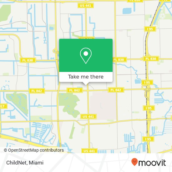 ChildNet map