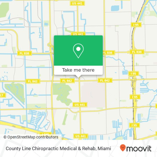 Mapa de County Line Chiropractic Medical & Rehab