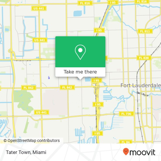 Tater Town map