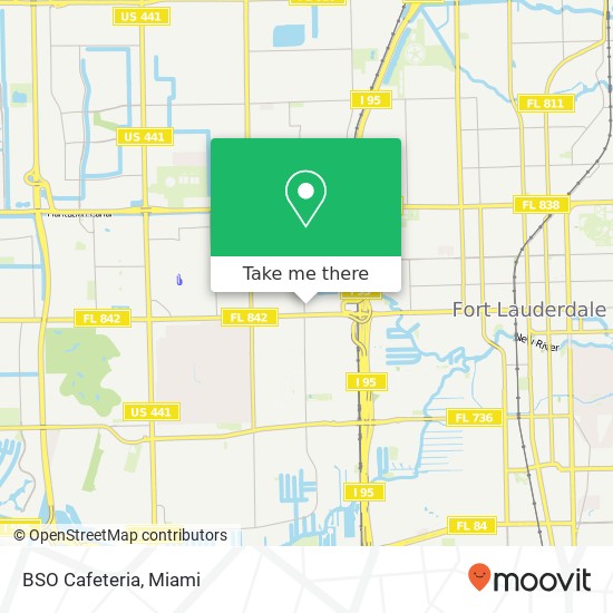 BSO Cafeteria map