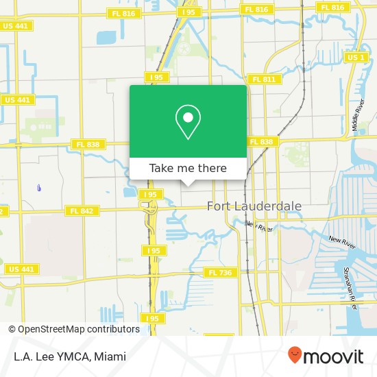 Mapa de L.A. Lee YMCA