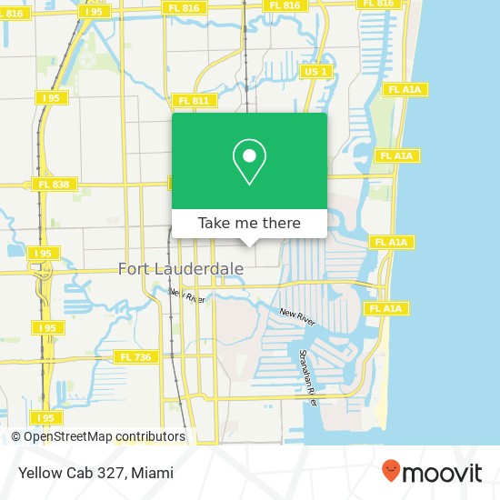 Yellow Cab 327 map