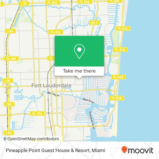 Pineapple Point Guest House & Resort map