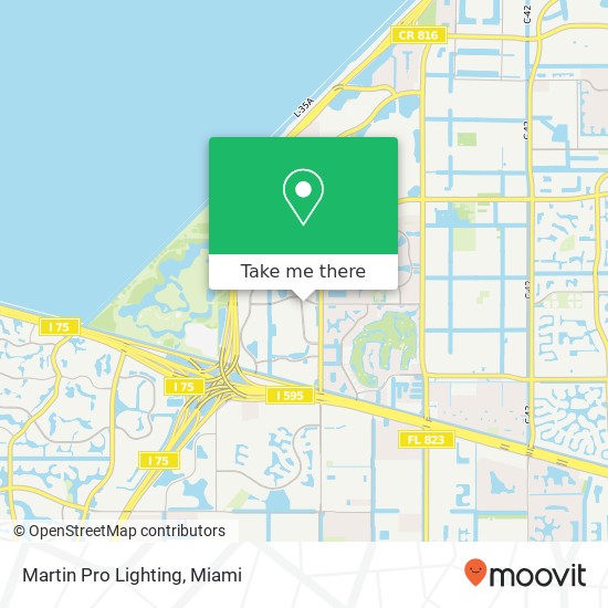 Martin Pro Lighting map