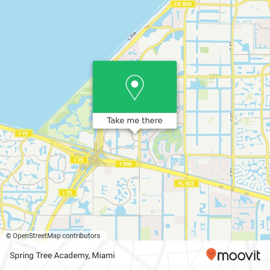 Spring Tree Academy map