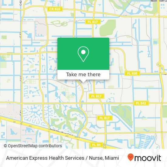 American Express Health Services / Nurse map