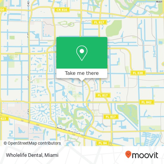 Mapa de Wholelife Dental