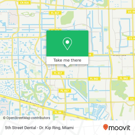 5th Street Dental - Dr. Kip Ring map