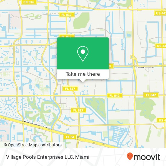 Village Pools Enterprises LLC map