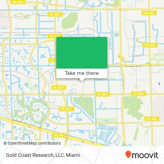 Gold Coast Research, LLC map