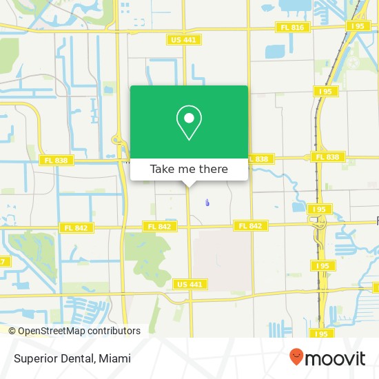 Superior Dental map