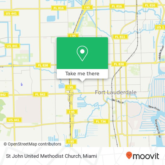 St John United Methodist Church map