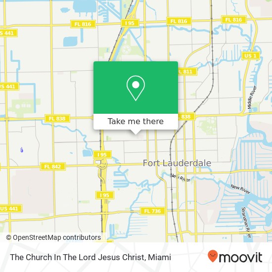 The Church In The Lord Jesus Christ map