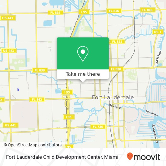 Mapa de Fort Lauderdale Child Development Center