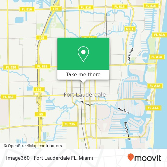 Image360 - Fort Lauderdale FL map