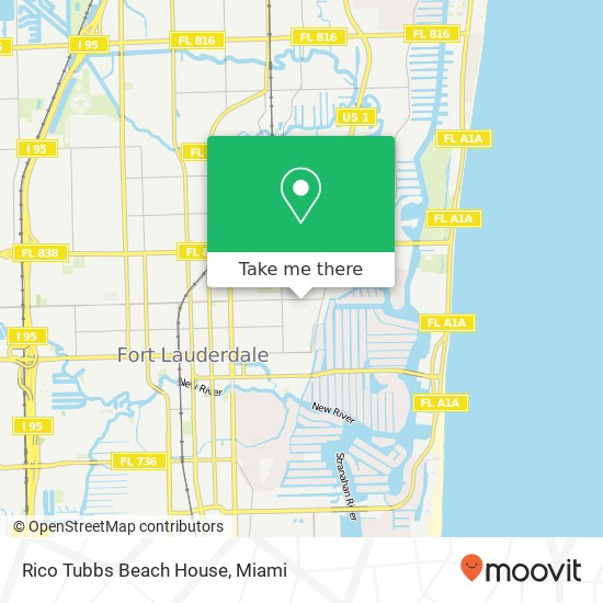 Rico Tubbs Beach House map