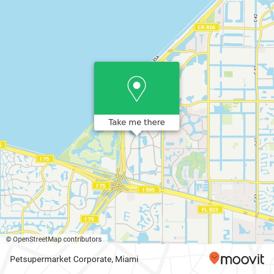 Petsupermarket Corporate map