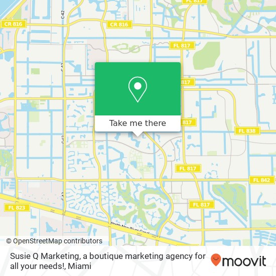 Susie Q Marketing, a boutique marketing agency for all your needs! map