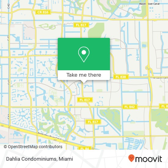 Dahlia Condominiums map