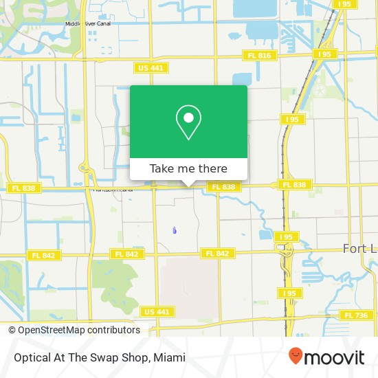 Optical At The Swap Shop map