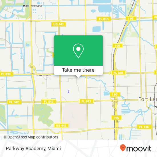 Parkway Academy map