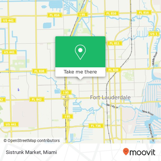 Mapa de Sistrunk Market