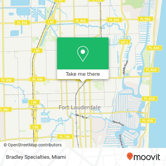 Bradley Specialties map