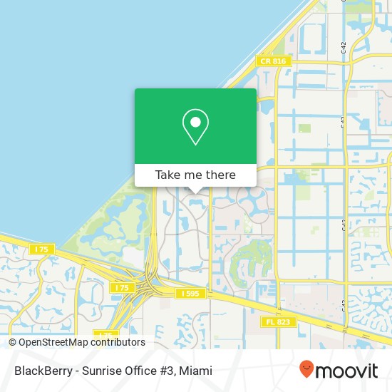 Mapa de BlackBerry - Sunrise Office #3
