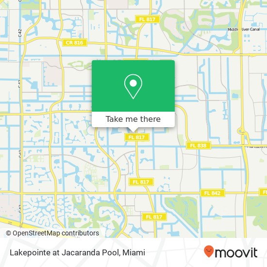 Lakepointe at Jacaranda Pool map