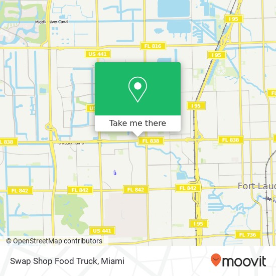 Mapa de Swap Shop Food Truck