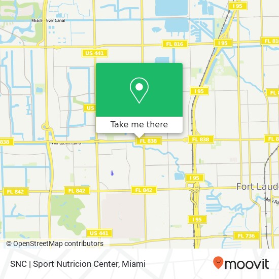 Mapa de SNC | Sport Nutricion Center