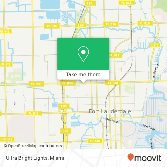 Mapa de Ultra Bright Lights